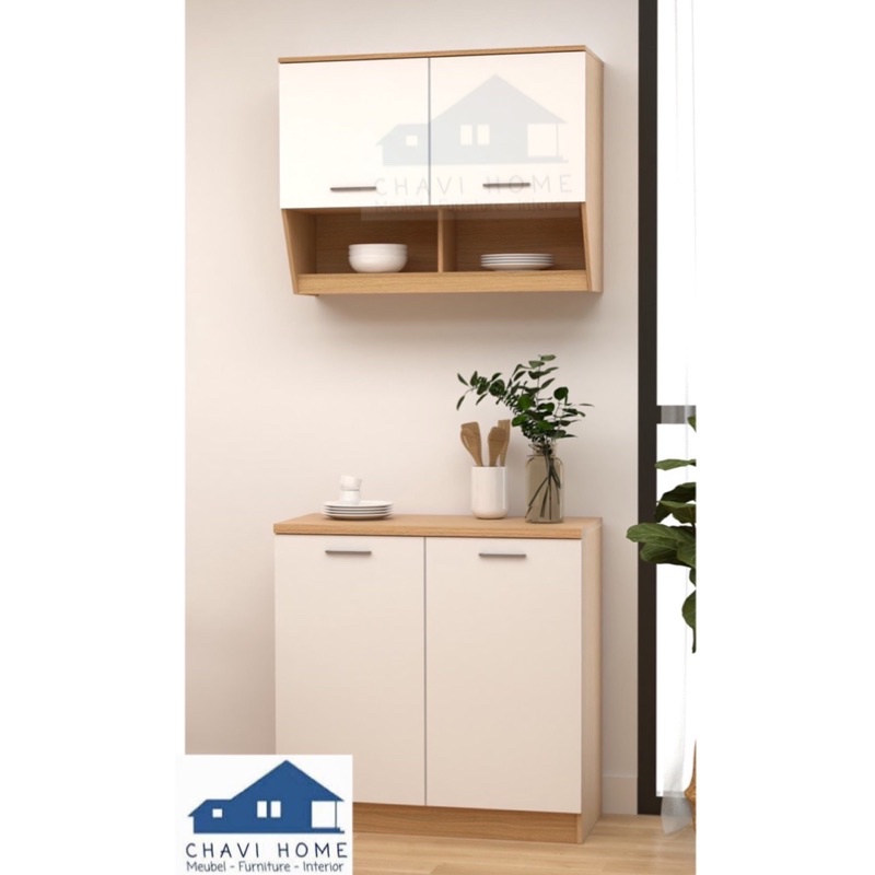 kitchen set rak dapur lemari dapur lemari gantung rak bumbu 2 pintu