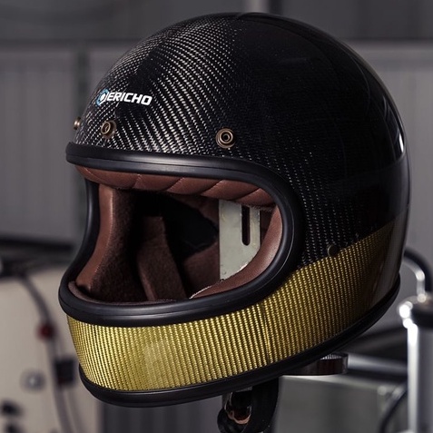 Jual JERICHO ATOM CARBON HYBRID | HELM FULL FACE | ORIGINAL JERICHO 100 ...
