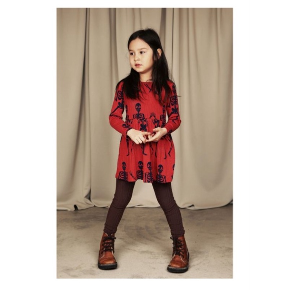 mini rodini skeleton dress Jual Preloved Mini Rodini Dress Skeleton size 104-110