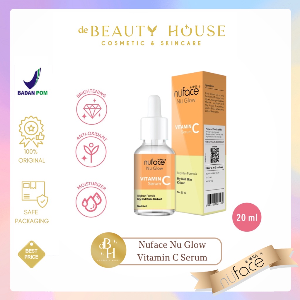 Jual NUFACE Nu Glow Vitamin C Serum 20ML Shopee Indonesia