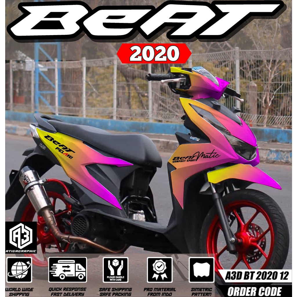 Jual Decal Sticker Beat Deluxe Fullbody New Fi Techno Decal