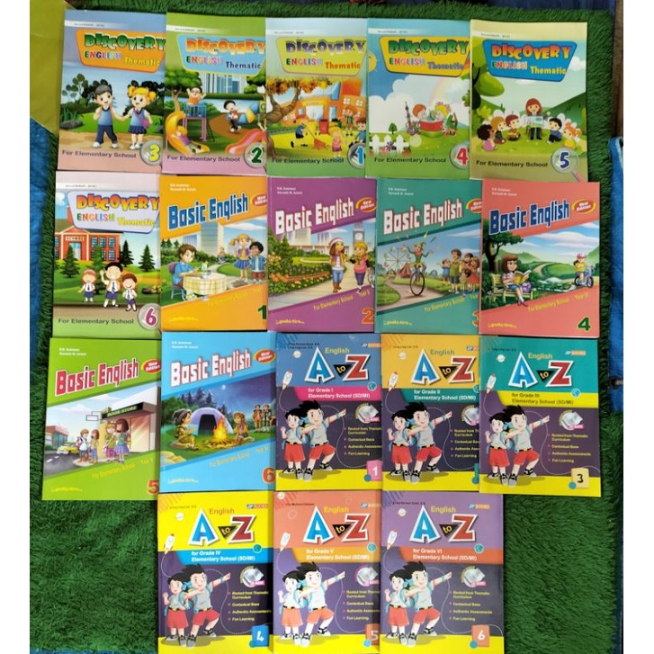 Jual ORIGINAL BUKU BAHASA INGGRIS DISCOVERY ENGLISH THEMATIC BASIC ...