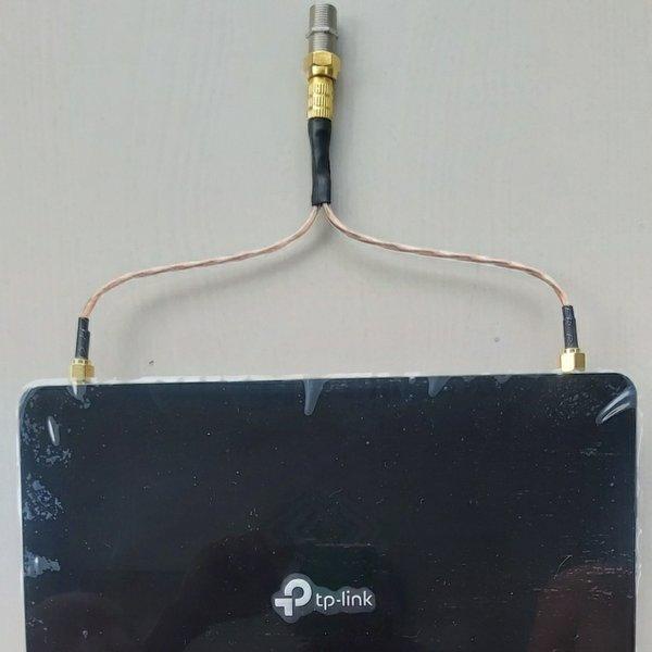 Jual Pigtail Dual Rg6 To Sma Rpsma Male Modem Wifi Home Router Huawei ...