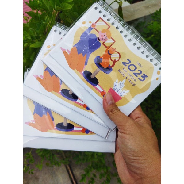 Jual Kalender Meja Aesthetic 2023 Kalender Mini 2023 Kalender Lucu 2023 Kalender Mini