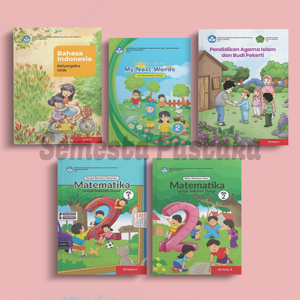 Jual Buku Paket Kelas 2 SD Kurikulum Merdeka | Shopee Indonesia