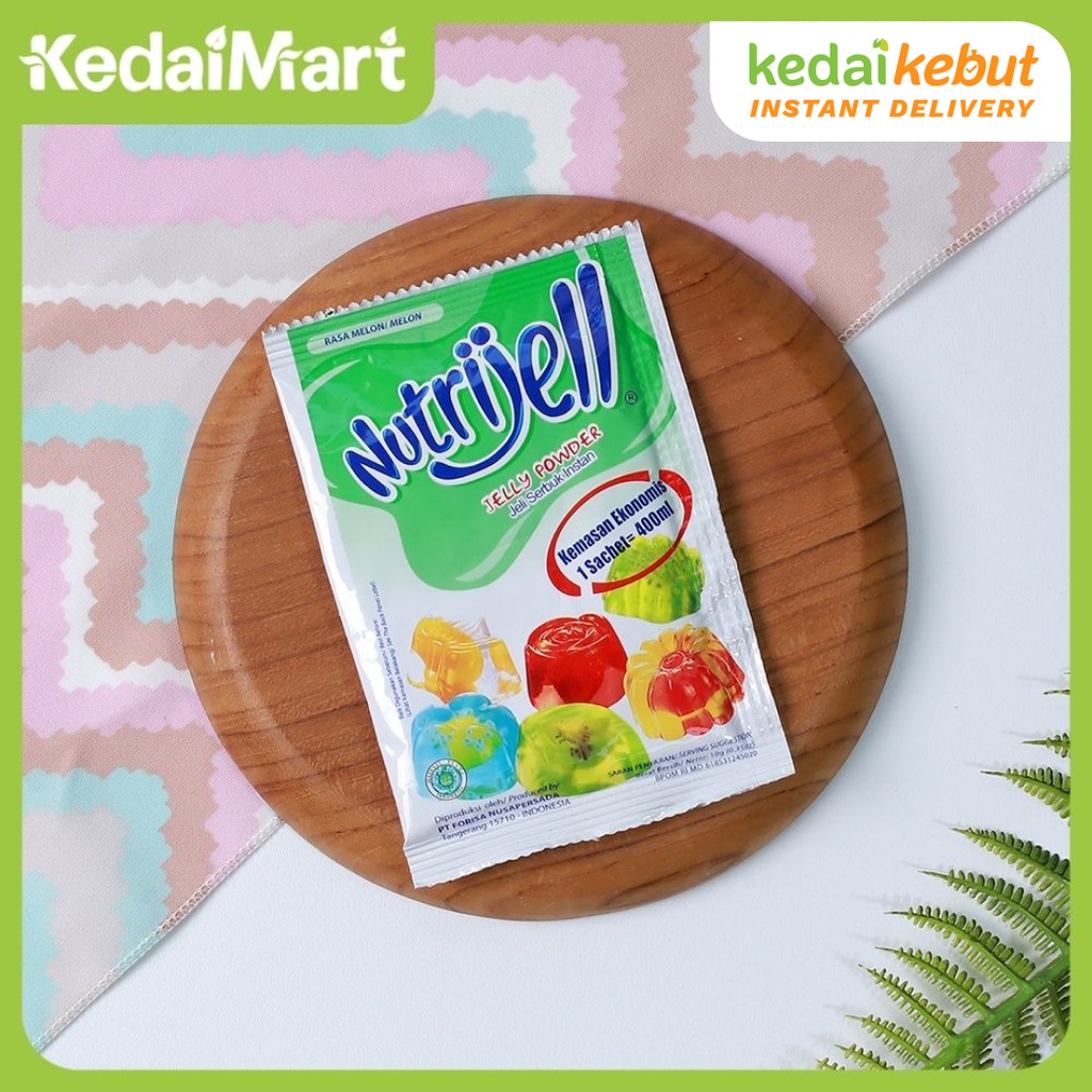 Jual Jelly Powder Nutrijell Rasa Melon 10 Gram | Shopee Indonesia