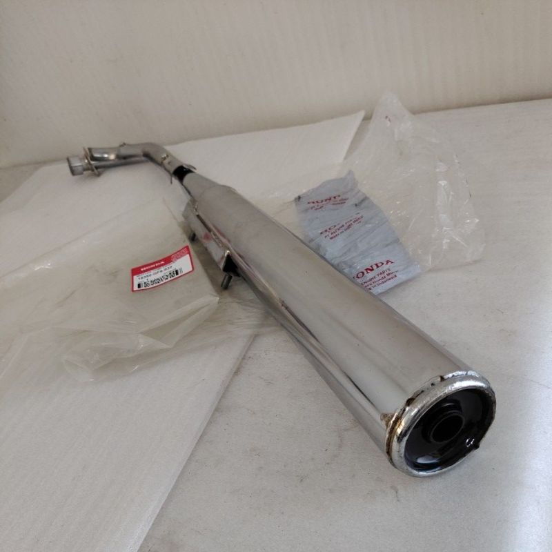 Jual Knalpot Muffler Exhaust Honda Win ORIGINAL Shopee Indonesia