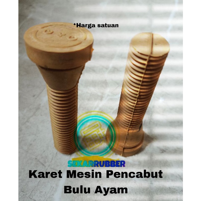 Jual Karet Mesin Pencabut Bulu Ayam Alat Bubut Pembersih Bulu Unggas ...