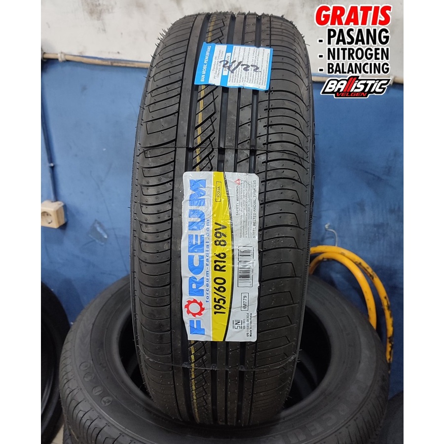 Jual Ban mobil murah ring 16 merek Forceum Ecosa 195/60 R16 tubles ...
