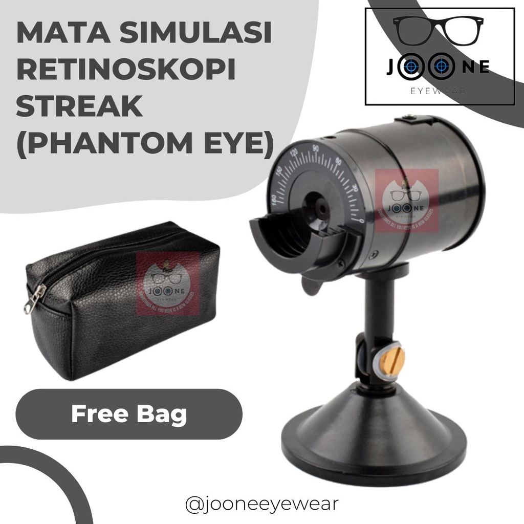Jual Alat Latihan Streak Retinoscope Practice Eye Model (Phantom Eye