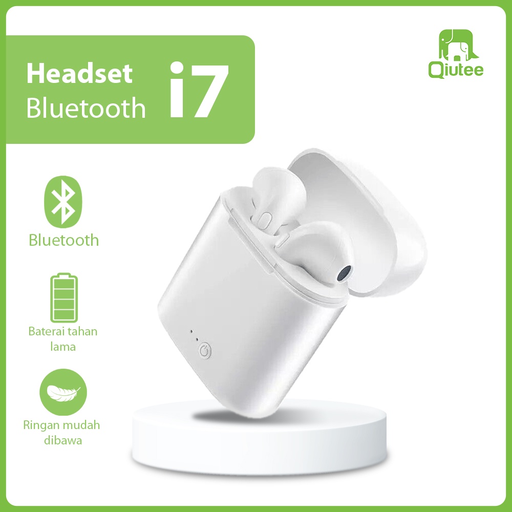 Jual [TERBATU]Sport True Wireless Earphone i7S Handsfree i7s tws