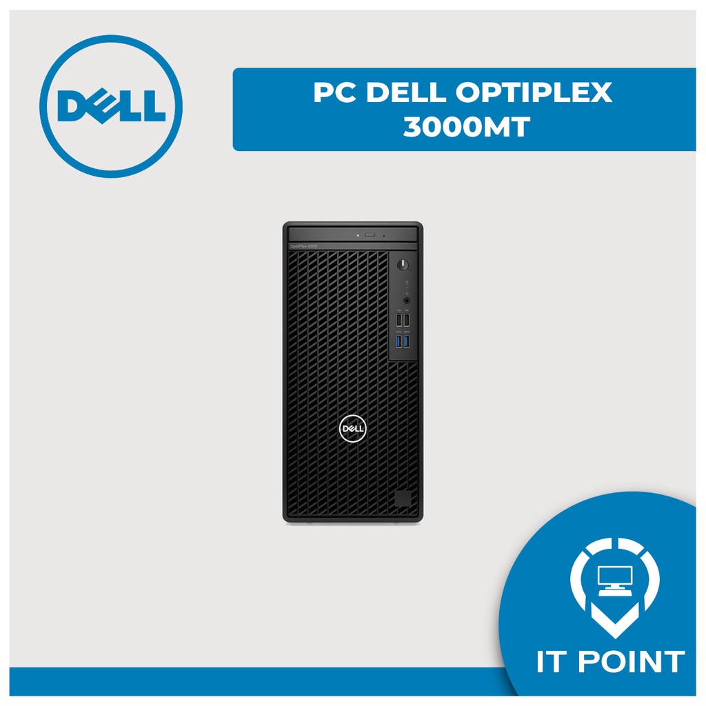 Jual DELL OPTIPLEX 3000MT i3-12100 4GB 1TB INTEL HD 19,5