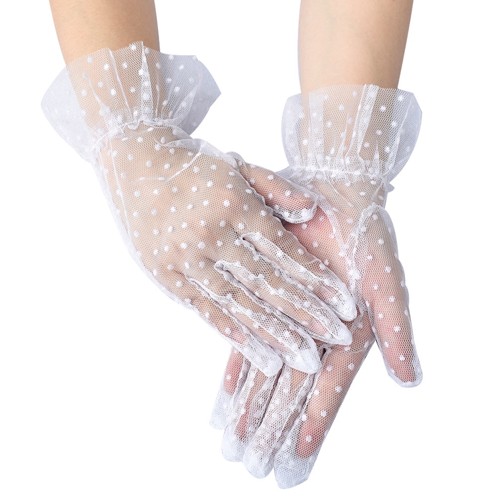 Jual Wgl 15 Sarung Tangan Pengantin Wanita Wedding Gloves Putih Renda Glove Dot Shopee Indonesia 7534