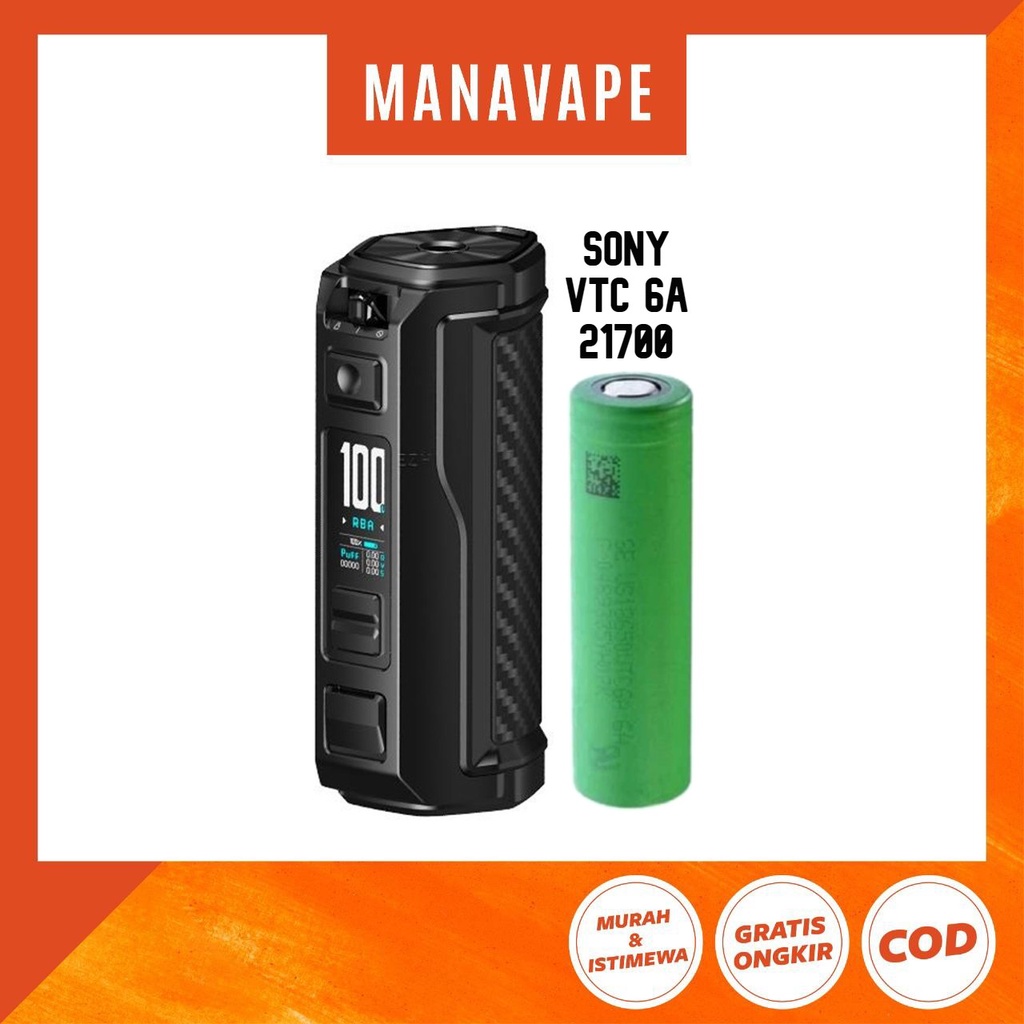Jual ARGUS XT MOD 100W AUTHENTIC by VOOPOO + BATTERY