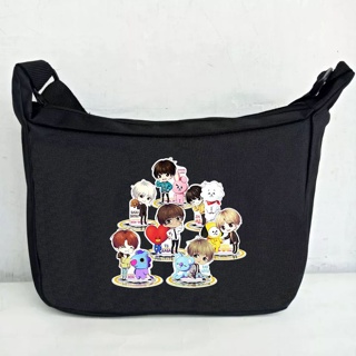 Jual Tas Selempang Pria Wanita Jimin Crossbody Sling Men Male Boxy