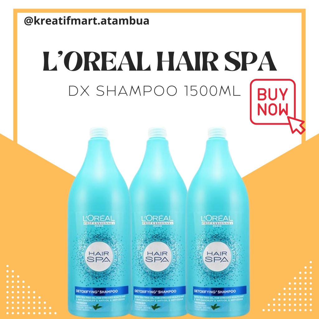 Jual LOREAL HAIR DX HAIR SHAMPOO 1500L Shopee Indonesia