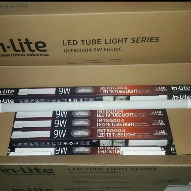 Jual lampu tl led in lite 18watt,9watt tl led tube inlite intg004 ...