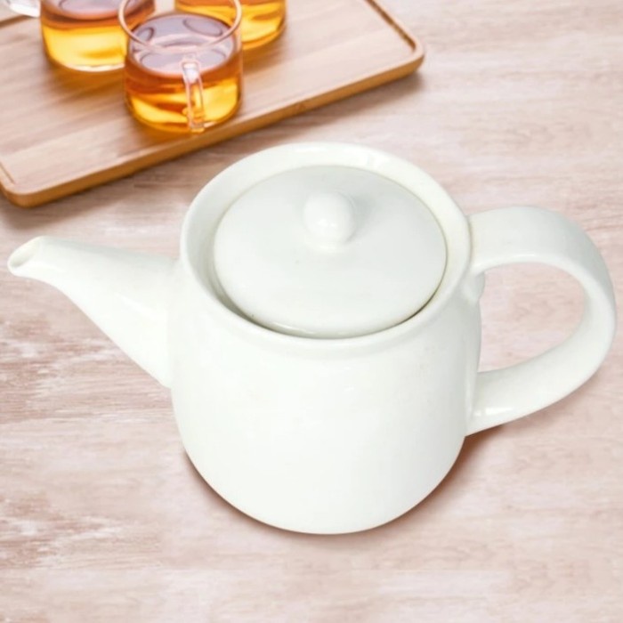 Jual Teko Teh Keramik Model Klasik Miniso Simple Teapot Shopee Indonesia 3784
