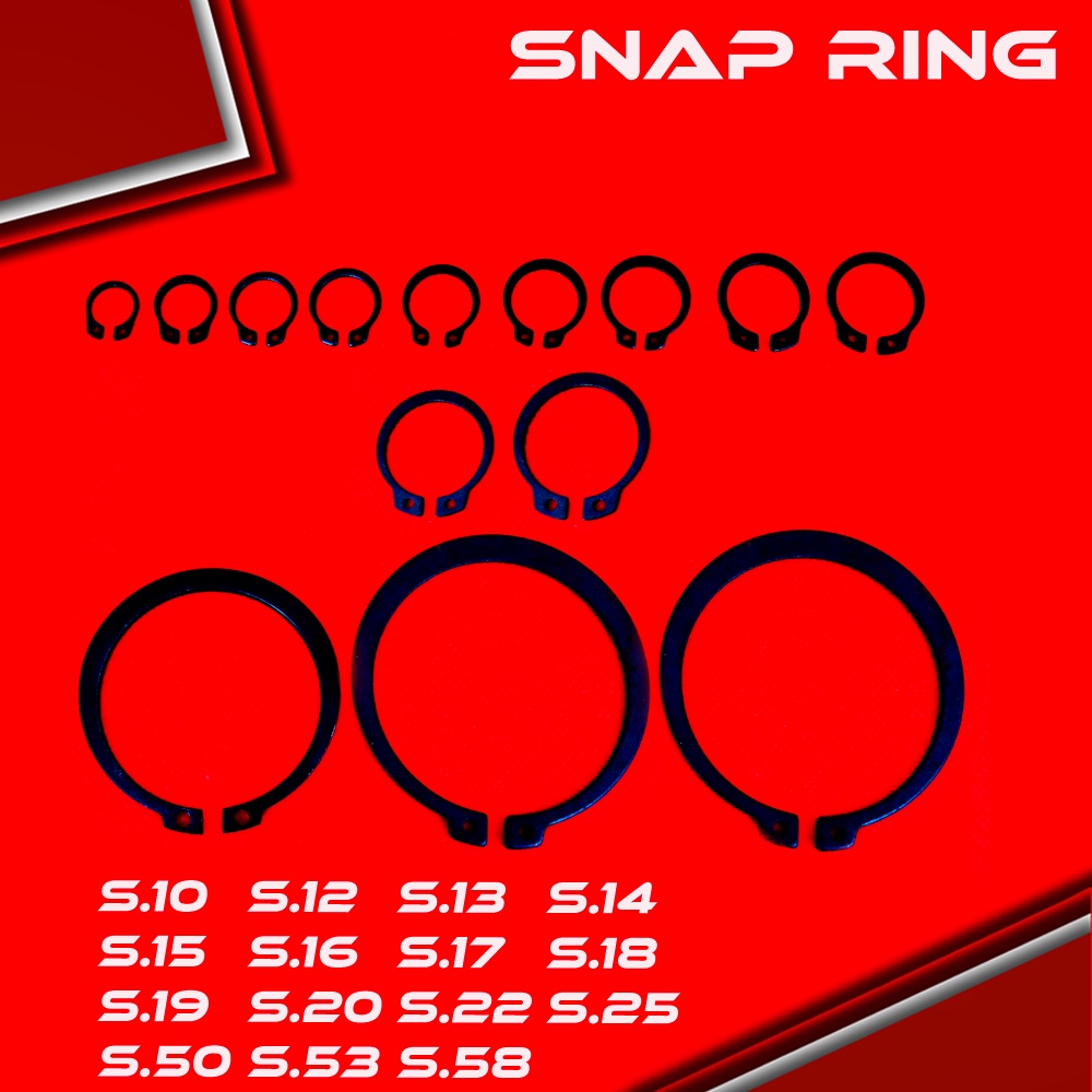 Jual SNAP RING/PENAHAN PISTON/TAHANAN PISTON/TAHANAN PIN/PENGUNCI PIN