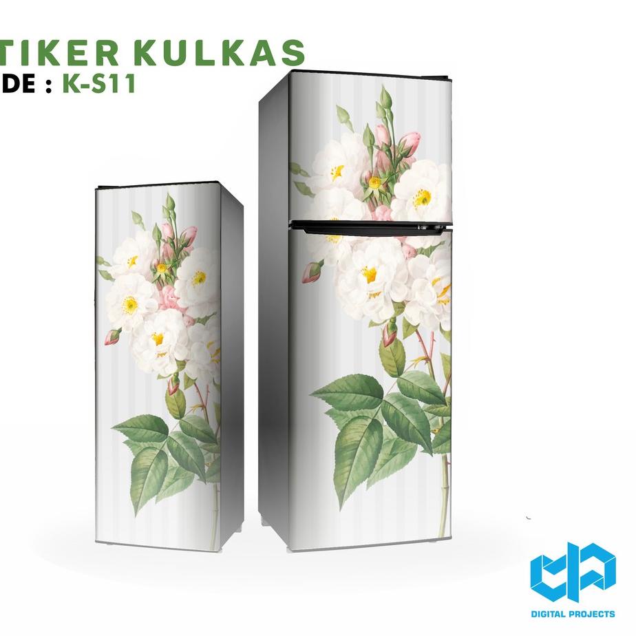 Jual ⇽ Stiker Kulkas 1 Pintu Dan Kulkas 2 Pintu Butterfly Scandinavian ...