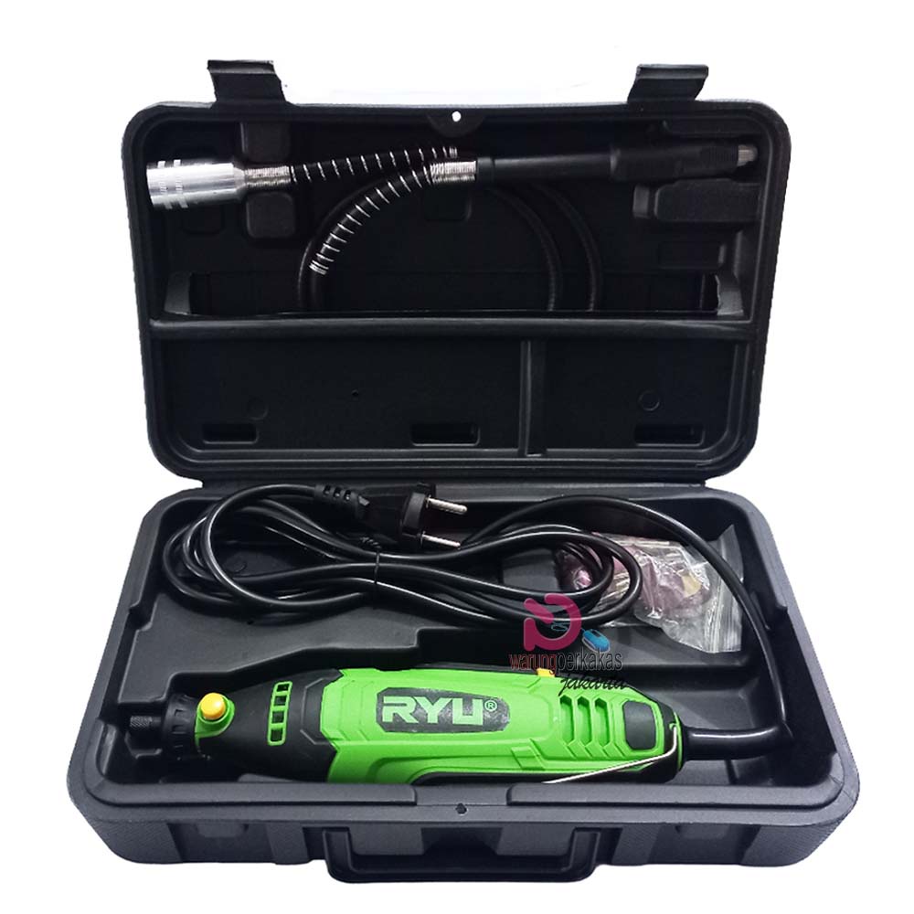 Jual RYU Mini Die Grinder Set 3.2mm - RYU Mini Grinder & Drill 135w ...