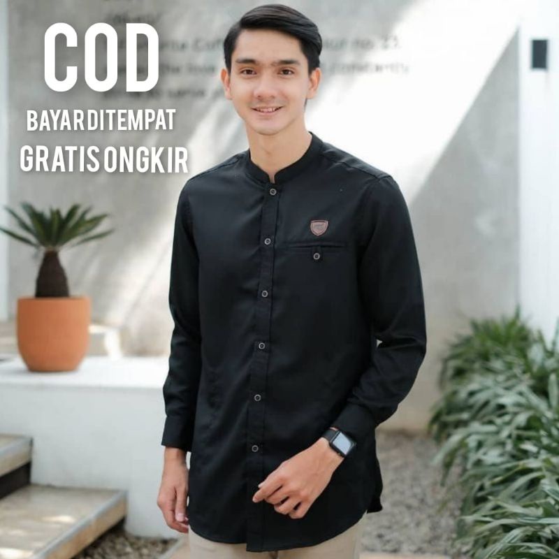 TERLARIS!! KOKO KURTA PAKISTAN LENGAN PANJANG BAHAN TOYOBO TEBAL HALUS