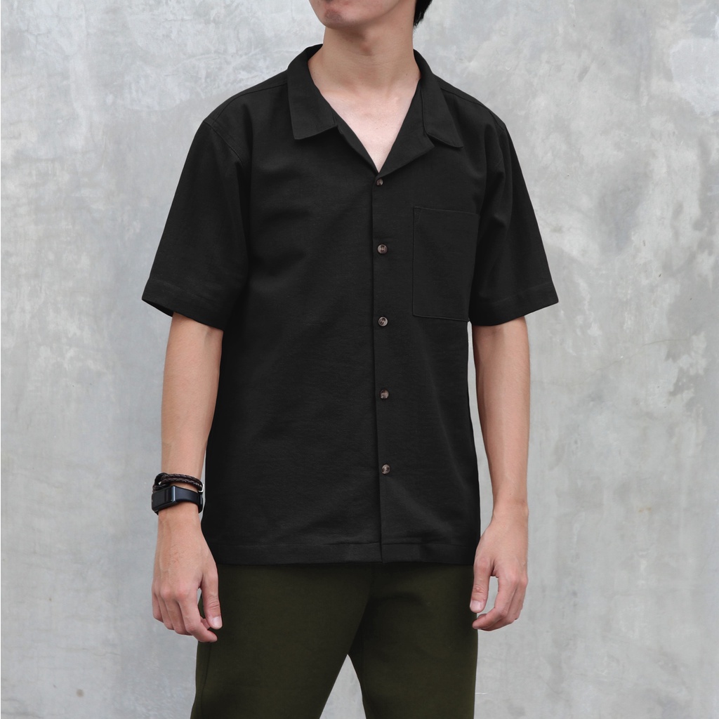 T-Shirt Lengan Pendek Cadence Black