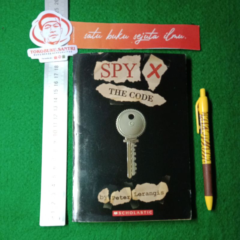 Jual Buku Novel Original Spy X the Code by Peter Lerengis. Shopee