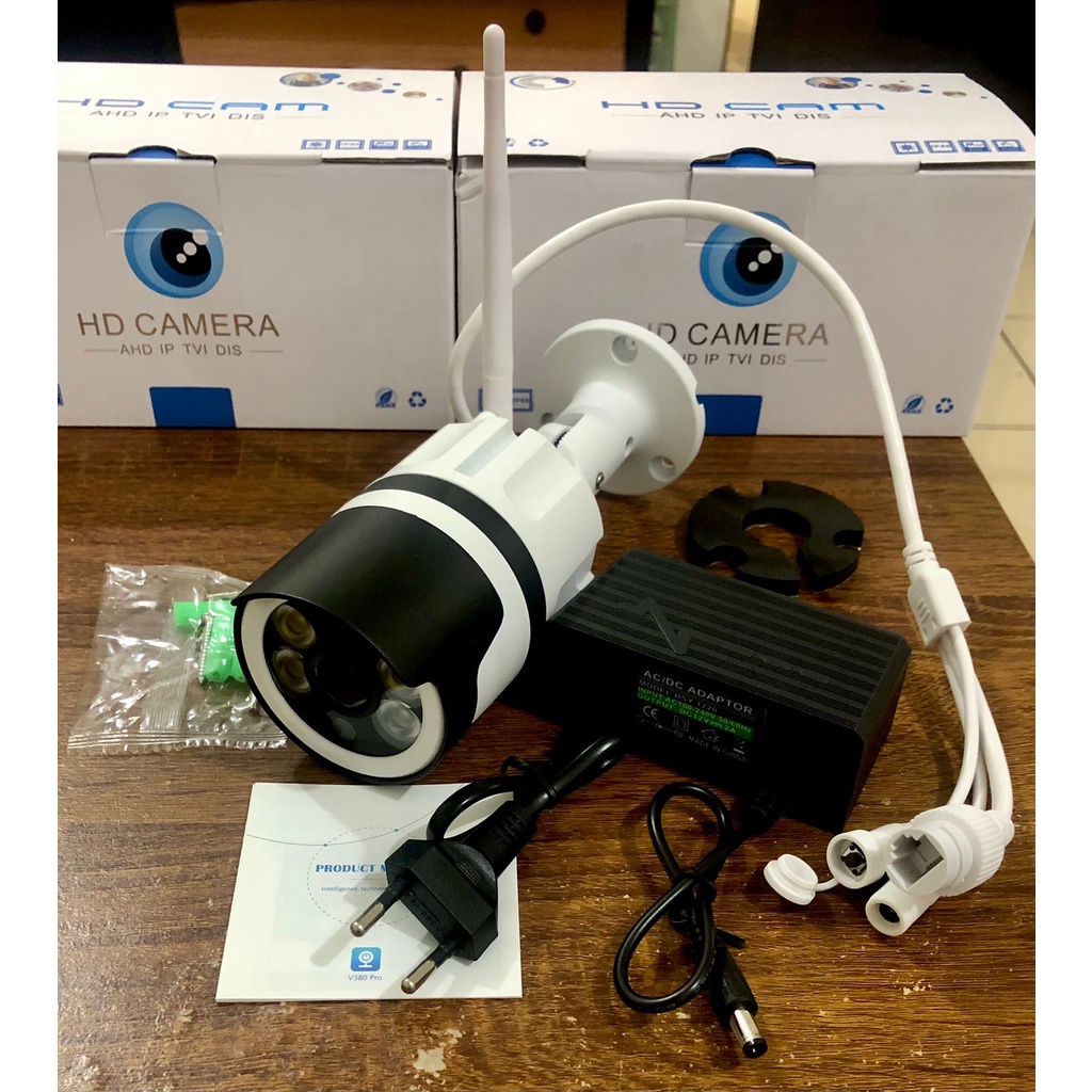 CCTV WIFI SMART CAMERA IPC V380 K1 K2 CLOUD STORAGE CAMERA