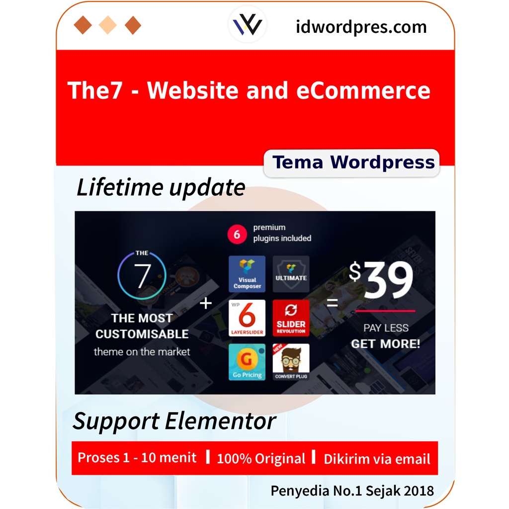 The7 - Website and eCommerce Builder for WordPress