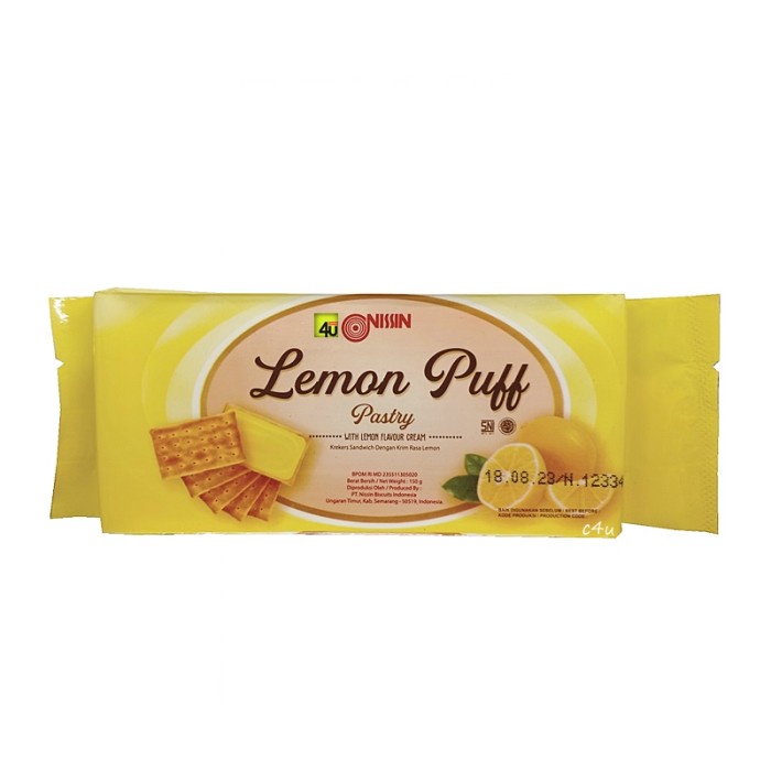 Jual Nissin Lemon Puff Pastry 150gr | Shopee Indonesia