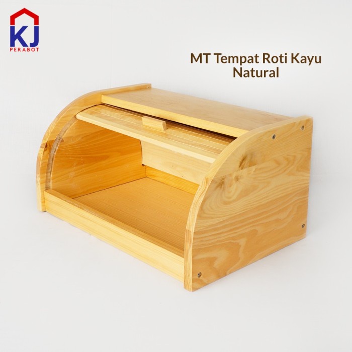 Jual Mt Tempat Roti Kayu Natural #Original | Shopee Indonesia