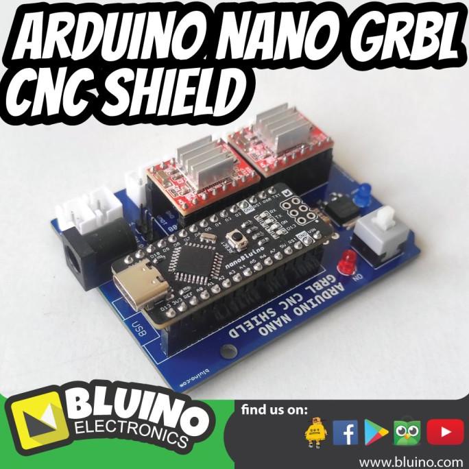 Jual Arduino Nano Grbl Cnc Shield Xy Axis - Drawing Plotter Engraver ...