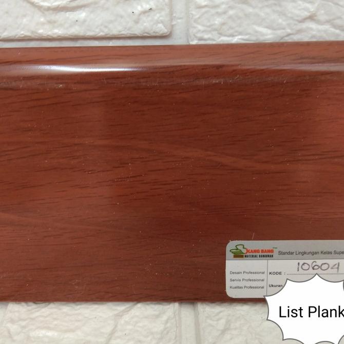Jual plin pvc / plint PVC / list Plank / isi 2.4 meter perbatang ...