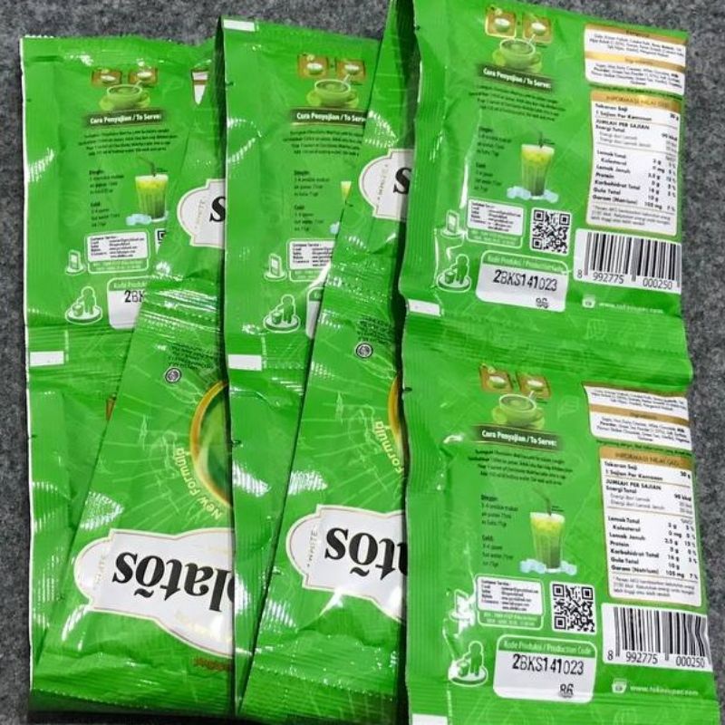 Jual Chocolatos Rasa Matcha Latte 1 Renteng isi 10 pcs/bungkus | Shopee ...