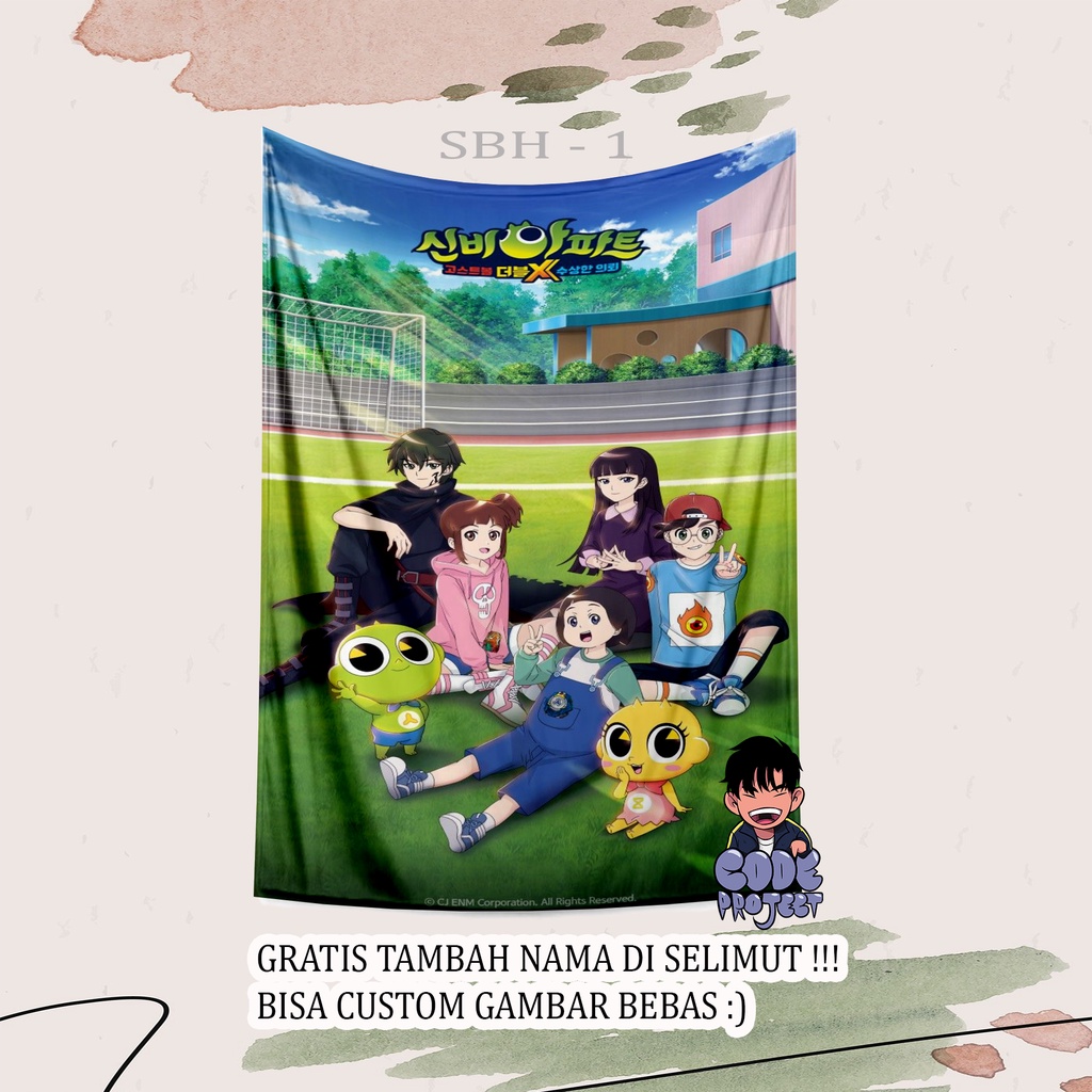 Jual SELIMUT SHINBI HOUSE - shinbi house - blanket - selimut kartun ...