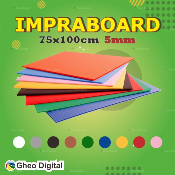 Jual Impraboard Impraboard 100x75cm 5mm Infraboard 100x75cm 5mm