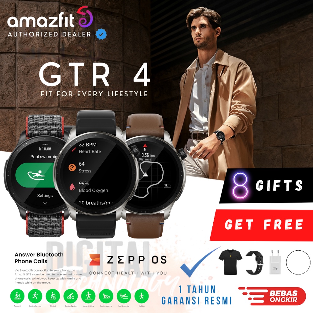 Smart Watch Amazfit Answer Call Promo Amazfit Active Smartwatch
