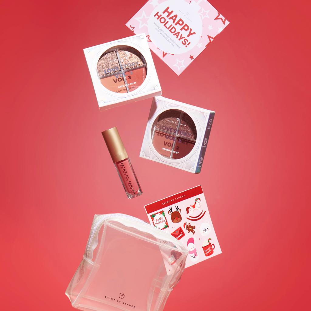 Jual SAINT Holiday Bundle Duo (Free Petite Matte, Pouch & Sticker Set ...