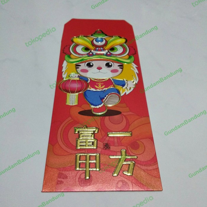 Jual Amplop Angpao Panjang Macan Cny 2022 Imlek Sincia Barongsai Shopee Indonesia 0435