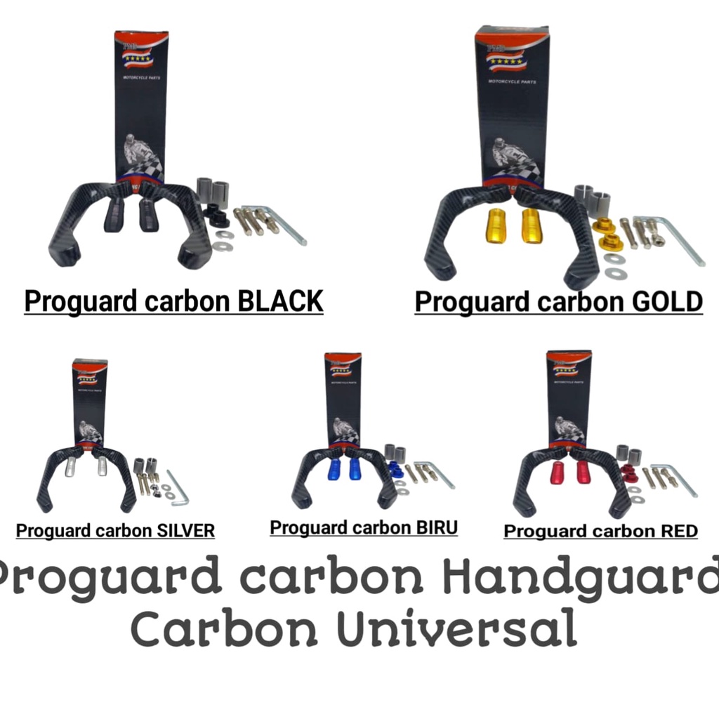 Jual Proguard Karbon Handguard Carbon Universal KLX CRF CBR Nmax Aerox ...