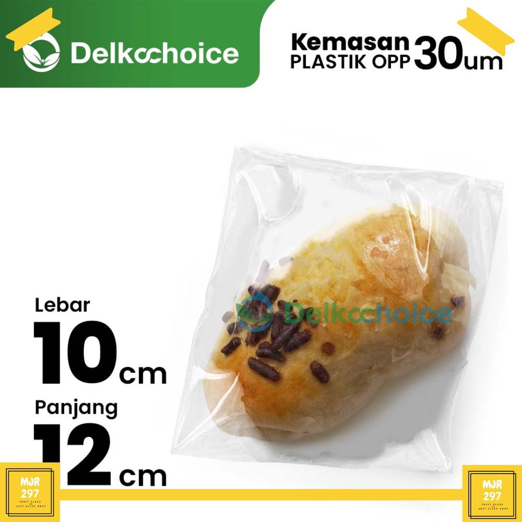 Jual Plastik Opp Roti Kemasan Kue Cookies Opp Seal Lem Kuat Plastik Makanan Plastik Undangan 1841