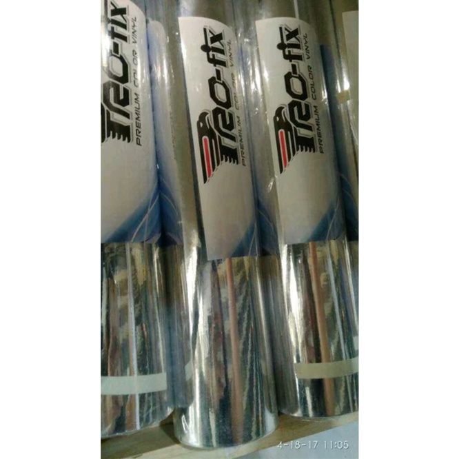Jual STICKER STIKER SKOTLET VINYL GOODFIX CHROME MIRROR 45CM X 15M ...