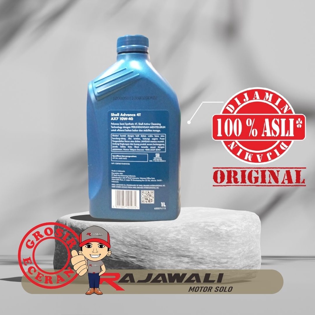 Jual SHELL ADVANCE AX7 1L 10W-40 | Shopee Indonesia