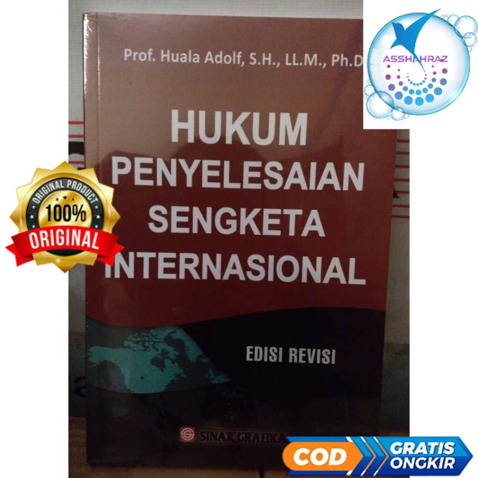 Jual Hukum Penyelesaian Sengketa Internasional Edisi Revisi - Prof ...