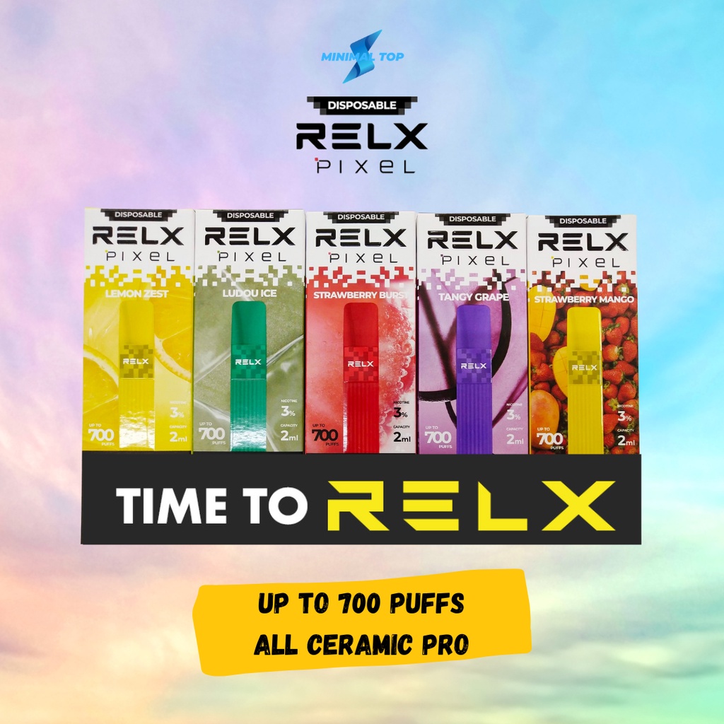 Jual Relx Pixel Disposable Pods Pro Ceramic Original - All Flavours ...