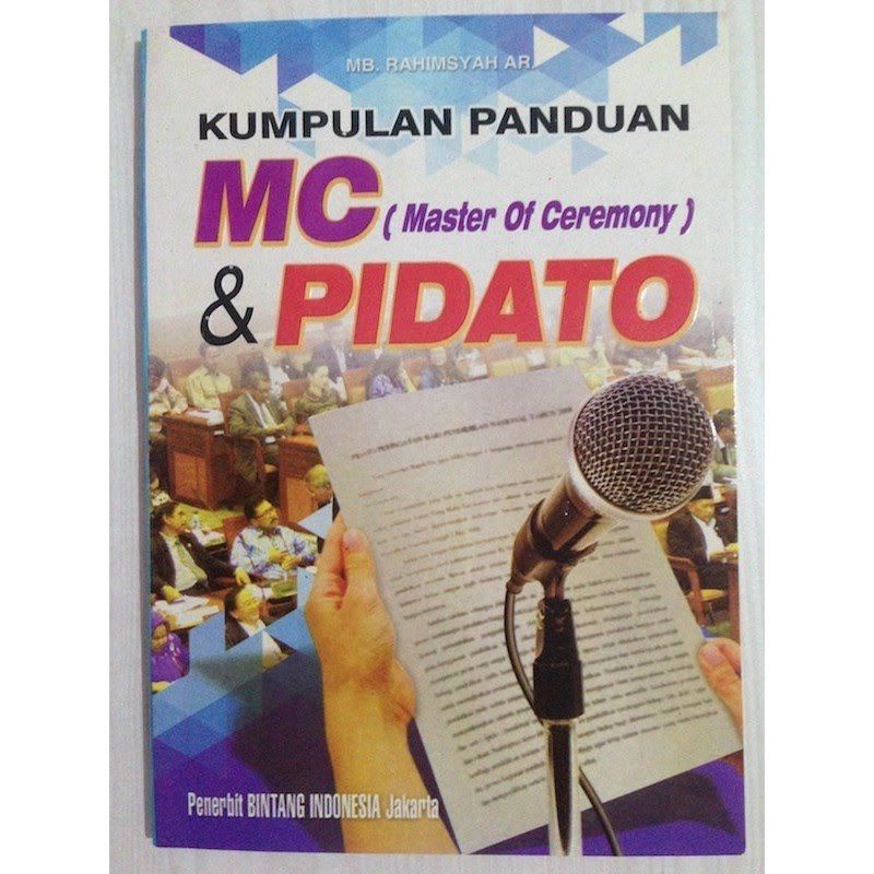 Jual Buku Kumpulan Panduan Mc Master Of Ceremony Shopee Indonesia