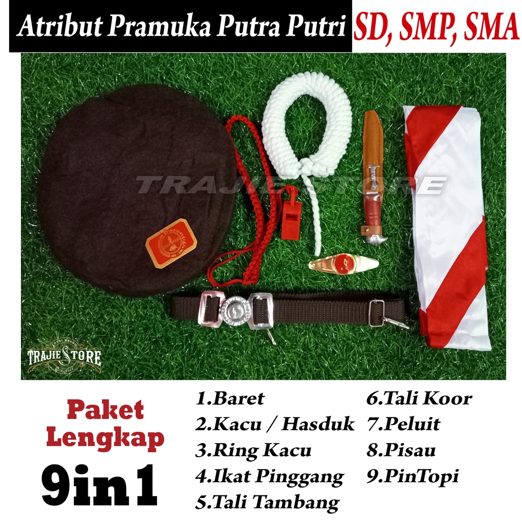 Jual Paket Pramuka Sd Smp Sma Putra Putri Siaga Penggalang Penegak