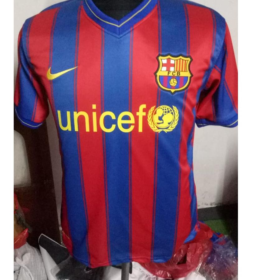 Jual Jersey Barcelona Retro Barca Jadul Tahun 2010 Home KODE K4