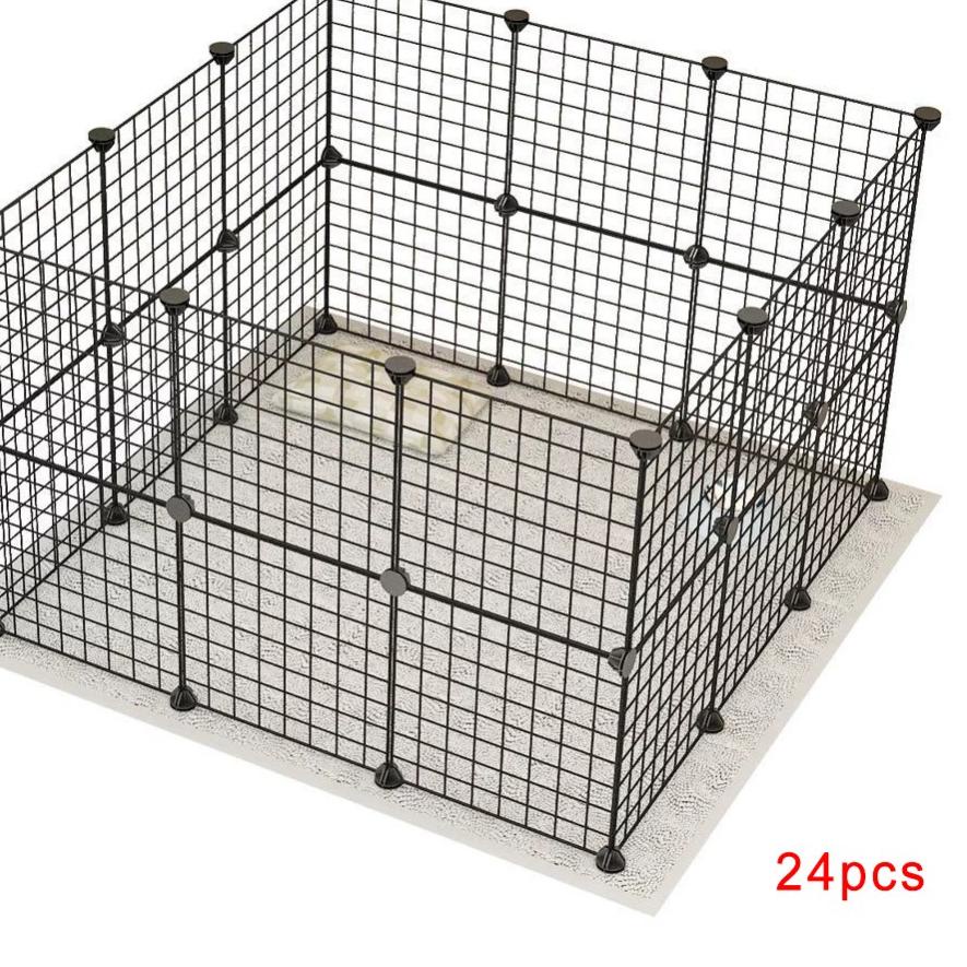 Jual Afy Cm Kandang Hewan Pagar Besi Diy Kandang Hewan Peliharaan Pet Cage Kandang